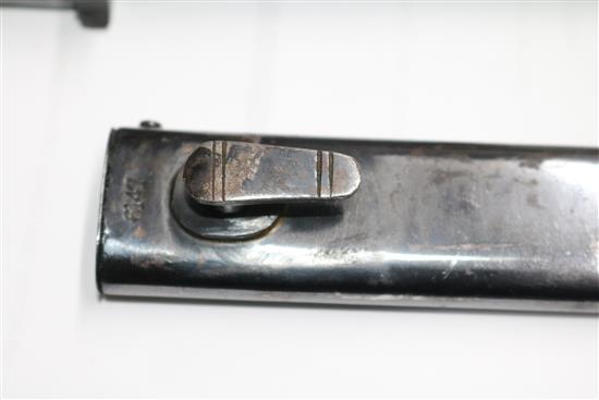 A German K98 bayonet